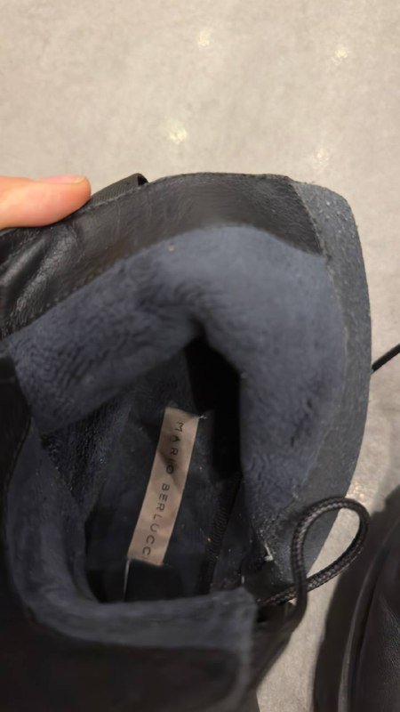 Мужские ботинки с легким утеплением размер 39 4