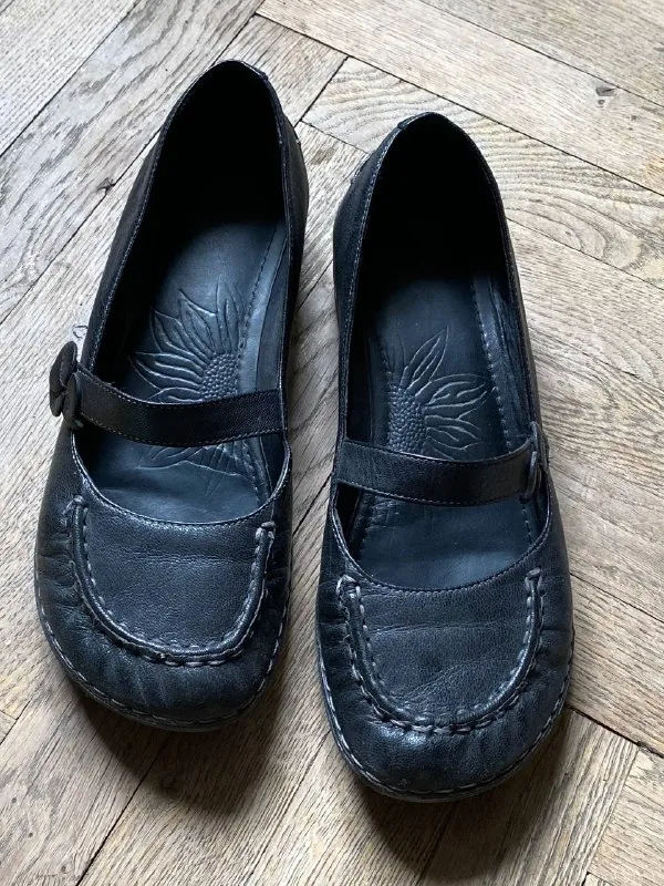 Clarks кожаные туфли, размер 39 4