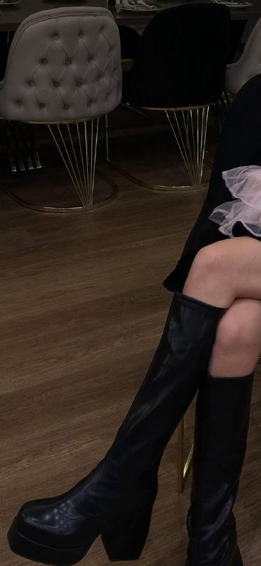 Женские сапоги на платформе, размер 39