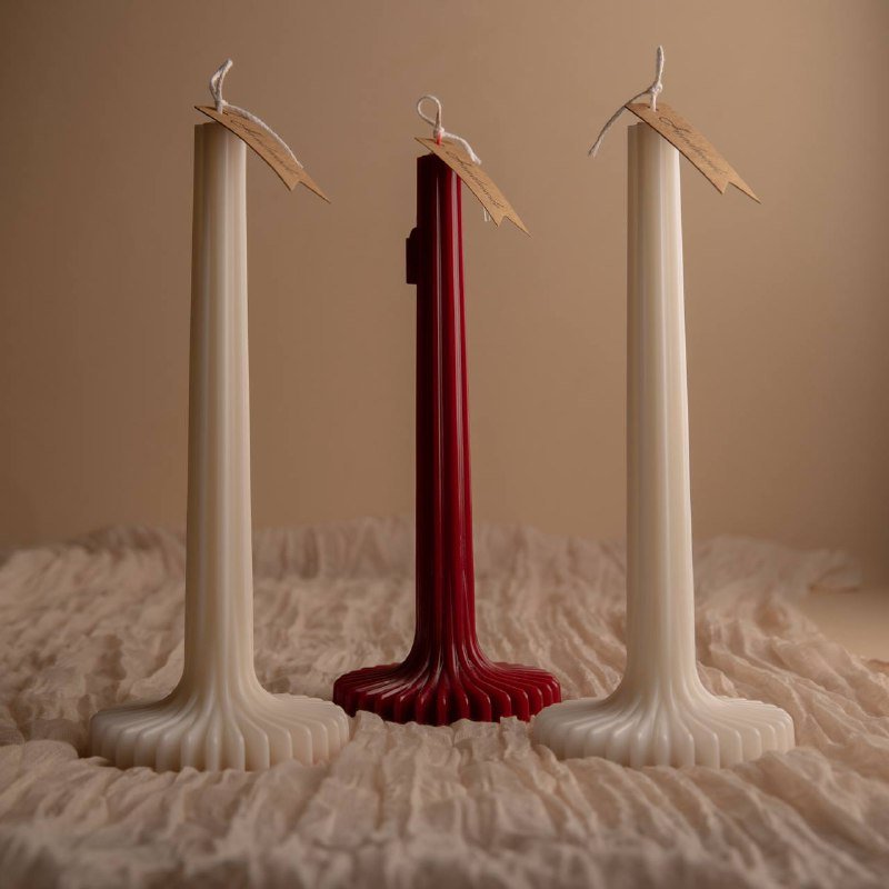 Свечи для новогоднего застолья 5