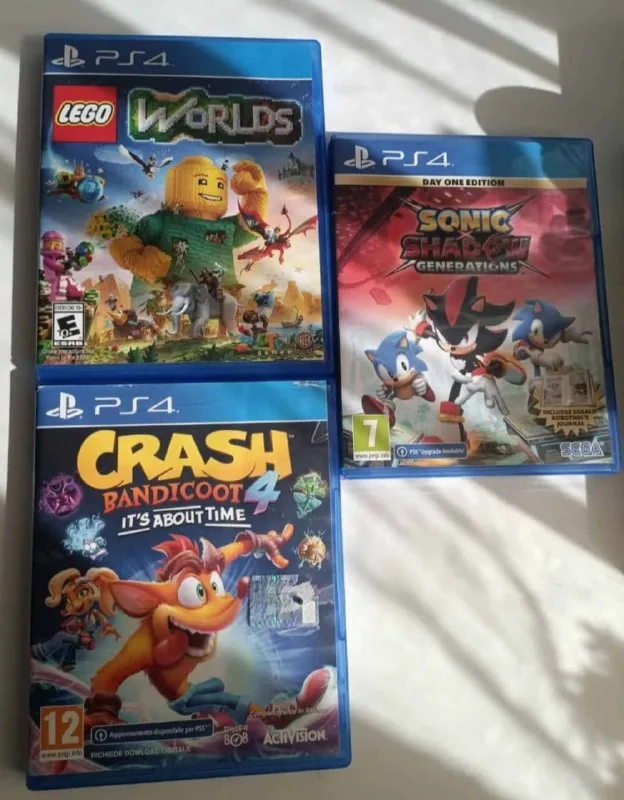 PS4 игры 1