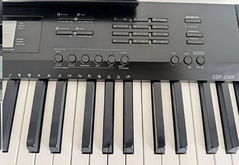 Цифровое пианино Casio CDP-220R с аксессуарами 5