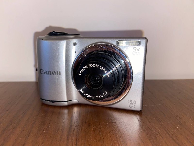 Фотоаппарат Canon, картридер