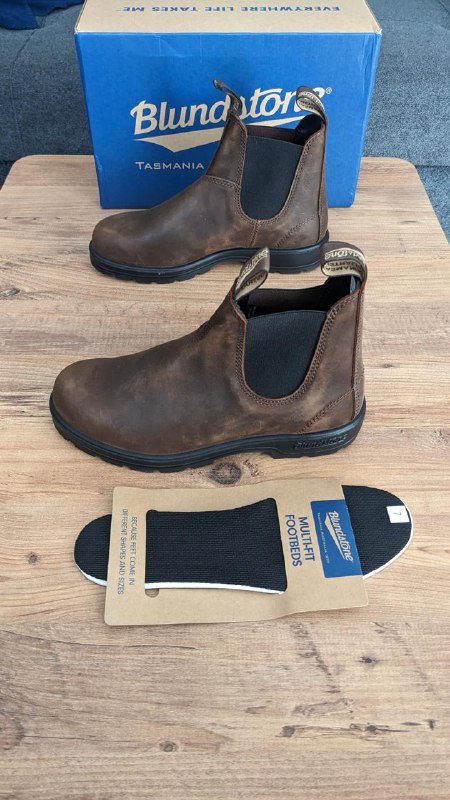 Ботинки Blundstone 1609 с стельками мужские черные размер 41 4