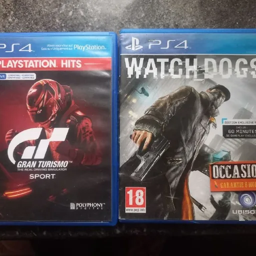 Игры для PS4 Gran Turismo Sport и Watch Dogs