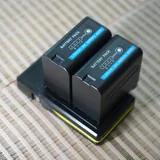 Аккумуляторы NP-F960, зарядка 2