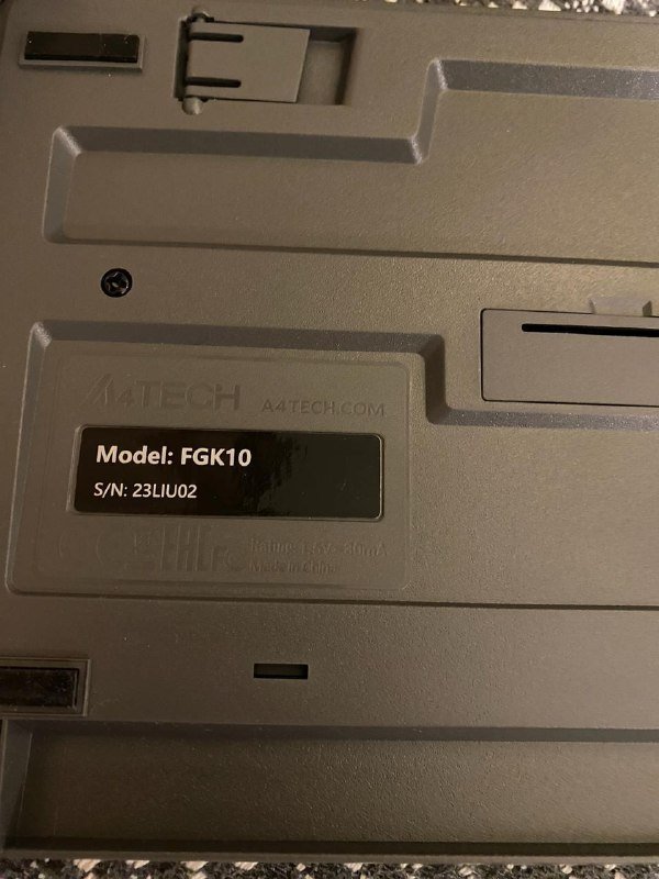 Беспроводная клавиатура и мышка A4Tech 5