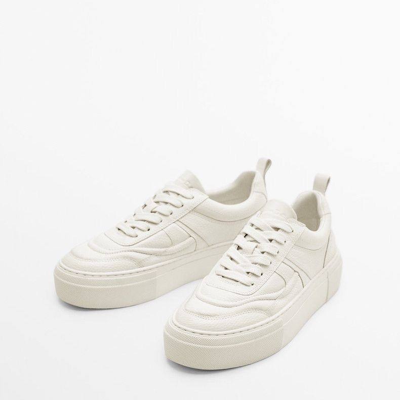 Кеды Massimo Dutti кожаные, 37 размер 3