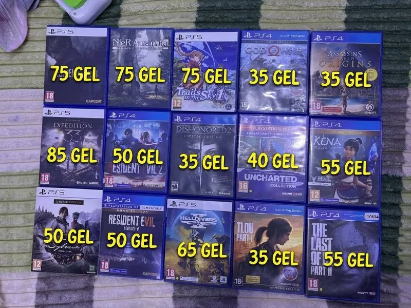 Игры для PS4 и PS5