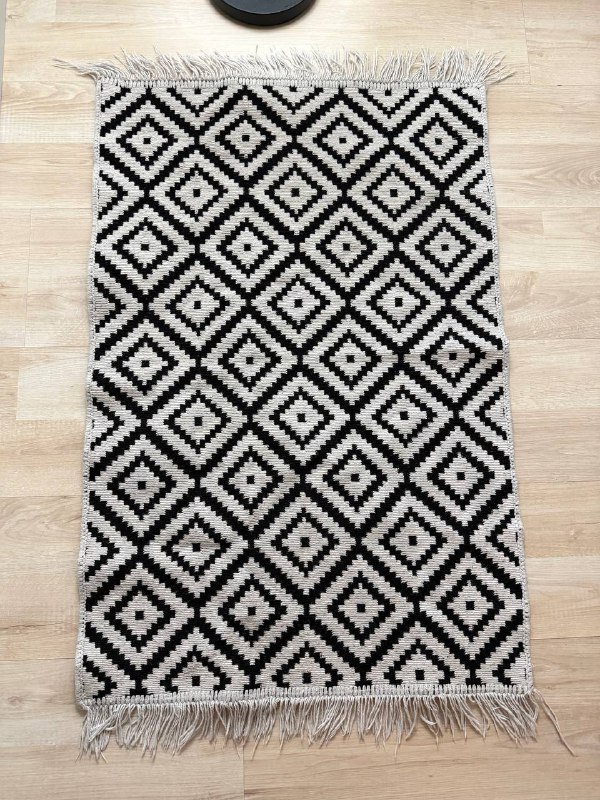 Винтажная джинсовка, ковер 84/54 см, сумка ручной работы 3