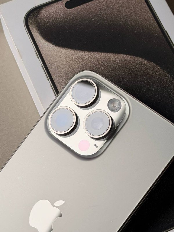 iPhone 15 pro max 256GB Natural titanium 3