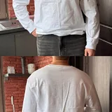 YZY GAP-ის ლონგსლივები, ZARA-ს პერანგი, RALPH LAURENT-ის პერანგი, ACNE STUDIOS-ის შარფი 3