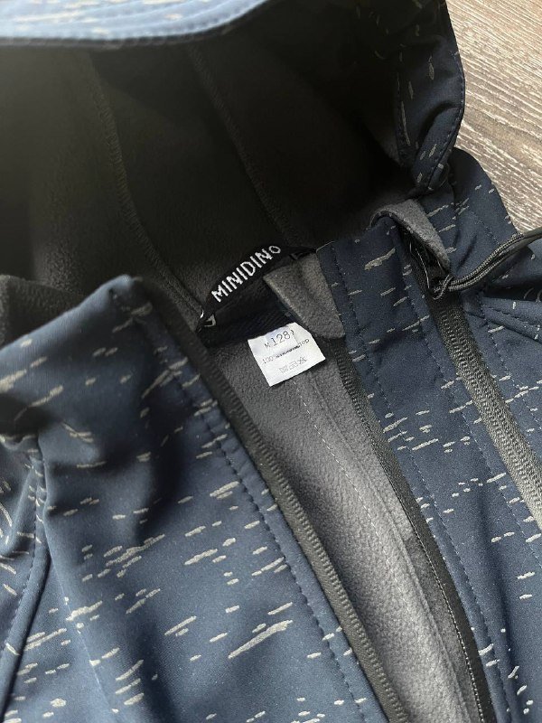 Комбинезон софтшел Детский тёмно-синий 122-128 4