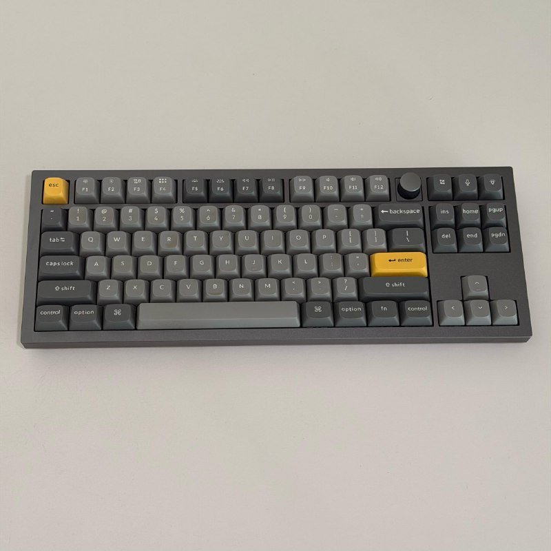 Механическая клавиатура Keychron Q3 Knob ANSI с свитчами Gateron Red