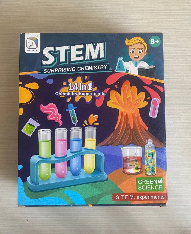 наборы химических опытов для детей