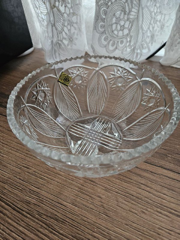 Хрустальная чаша 25л новая