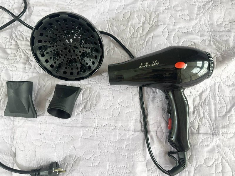 Фен Sokany с 3 насадками 2