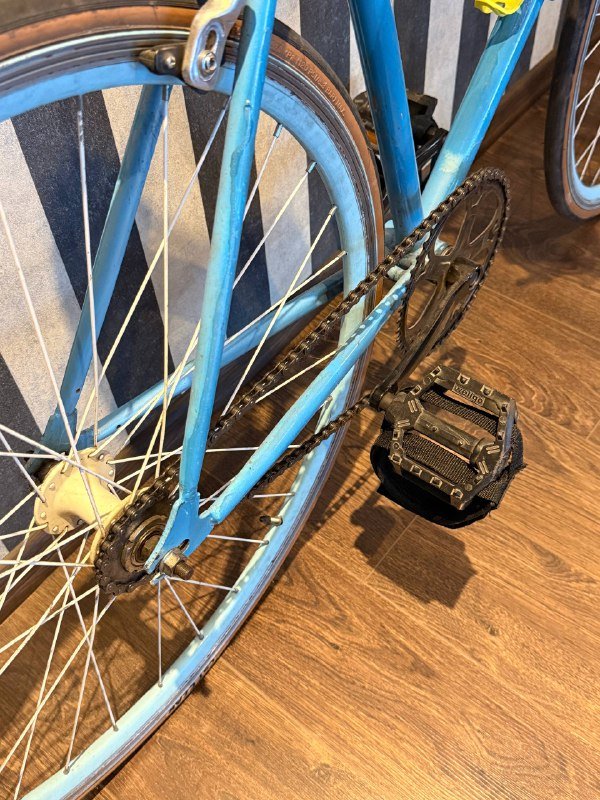 велосипед фикс сингл Blue Smoke 3bike 4