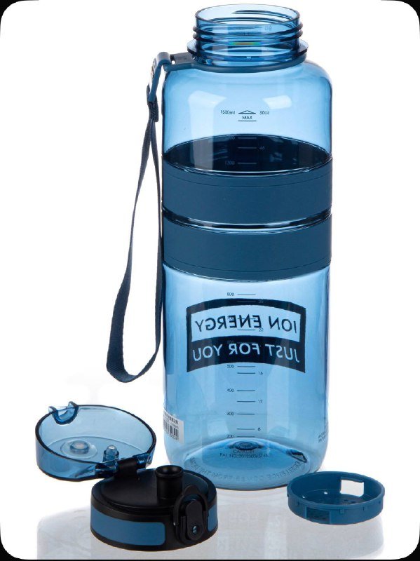 Спортивная бутылка для воды UZSPACE 1500 мл