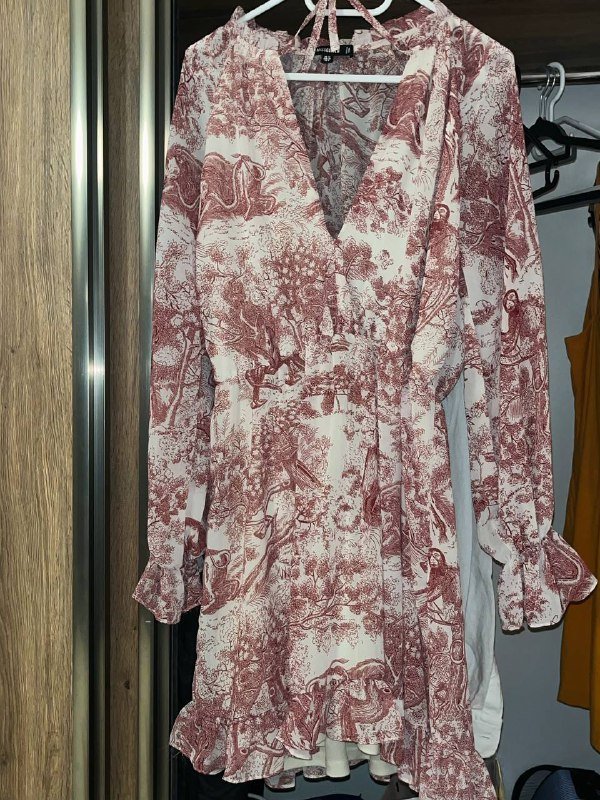 Платье с узорами размер S-M 2