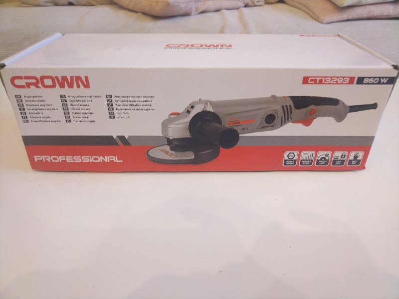 Шлифовальная машина Crown, VR шлем Meta Quest 2 128ГБ