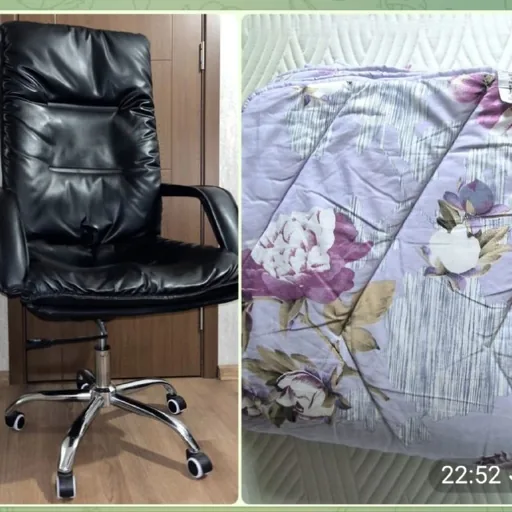 Кресло руководителя, одеяло Microfiber Quilt
