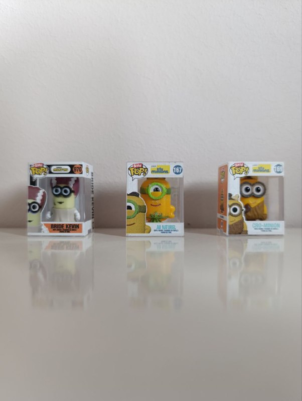 Коллекционные фигурки Bitty Pop DC, Star Wars, Disney, Миньон 6