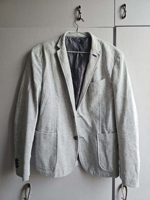 Свитер MONKI, Плащ REEBOK, Накидка FOCOSO, Рубашка ZARA, Пиджак RESERVED 5