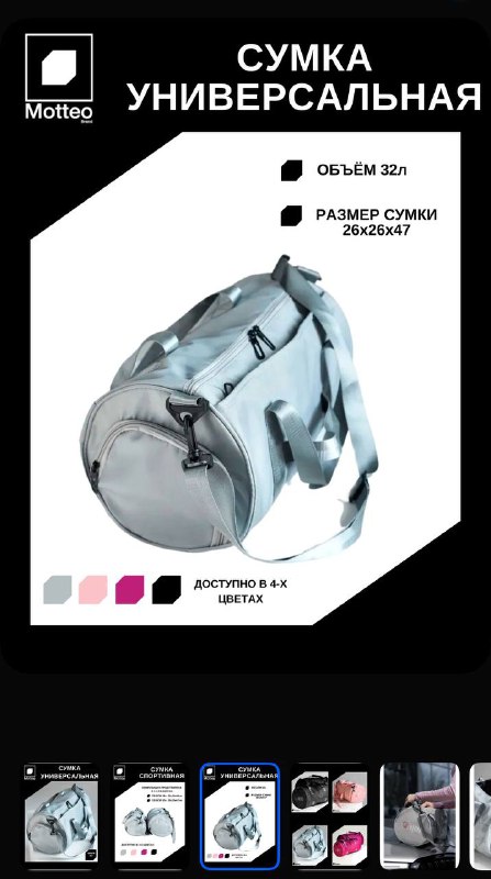 Спортивная сумка 1