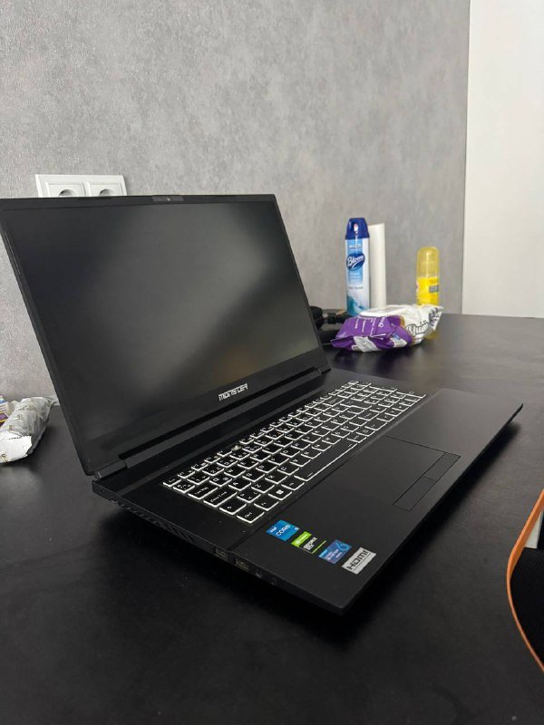 Игровой ноутбук Monster Intel i5 GTX1650 Ti 32ГБ 1ТБ 3