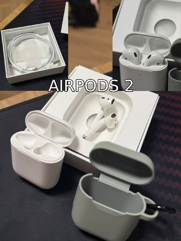 Apple Airpods 2 with wireless case, Apple Airpods 3