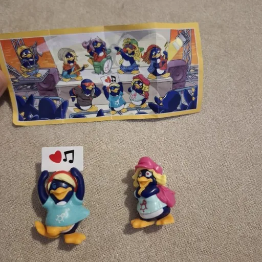 Фигурки Kinder серии «Пингвины»