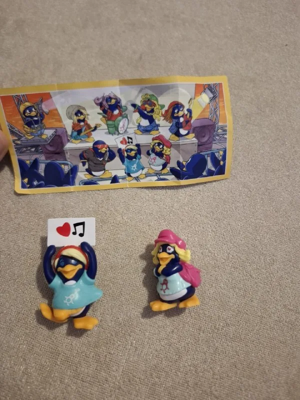 Фигурки Kinder серии «Пингвины» 1