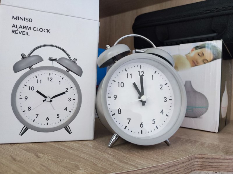 Перкуссионный массажёр, будильник Miniso, пылесос для машины 2