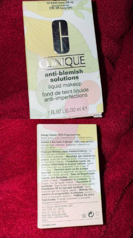 Тональный крем Clinique anti-blemish solutions