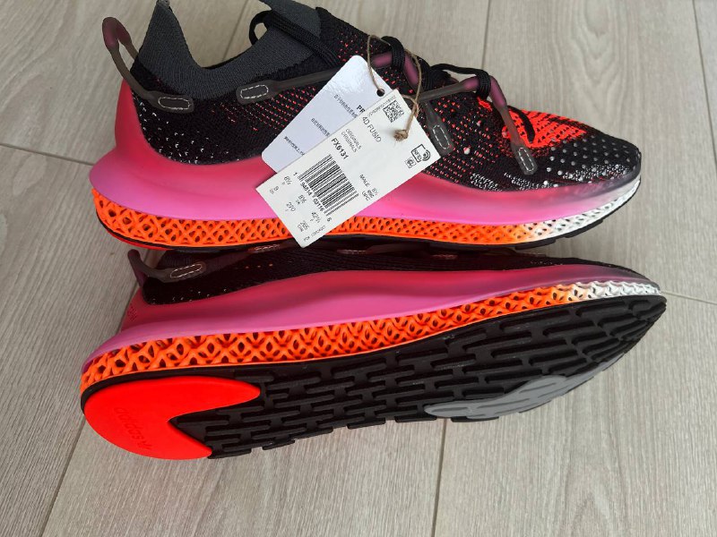 Adidas 4D Fusio Screaming Orange, Adidas 4D Fusio Black Pink 8