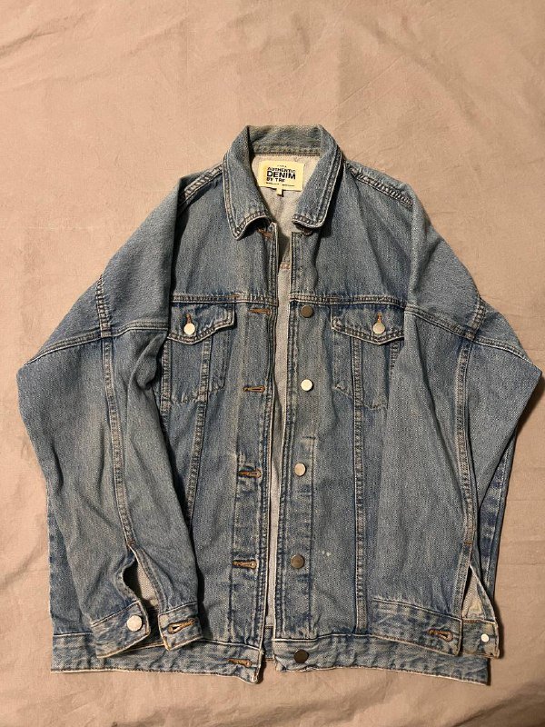 Джинсовая куртка оверсайз Zara 2