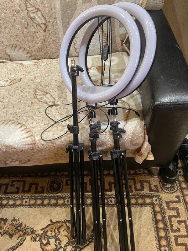 Кольцевые лампы и штативы