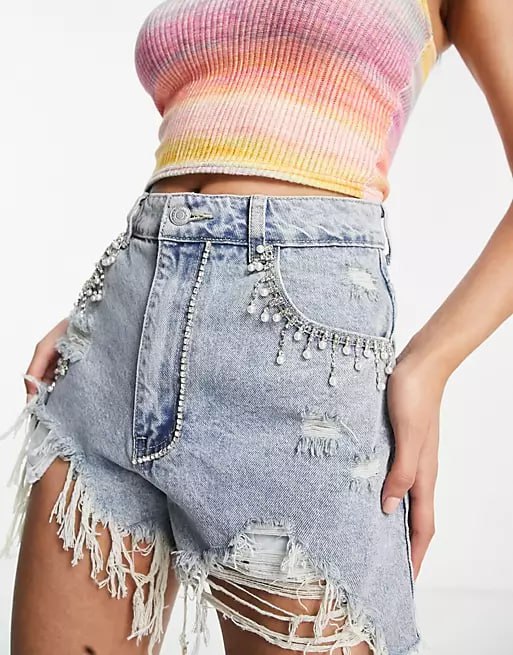 Летние шорты Weekend Collection, майка Free People, джинсовые шорты Signature 8 7