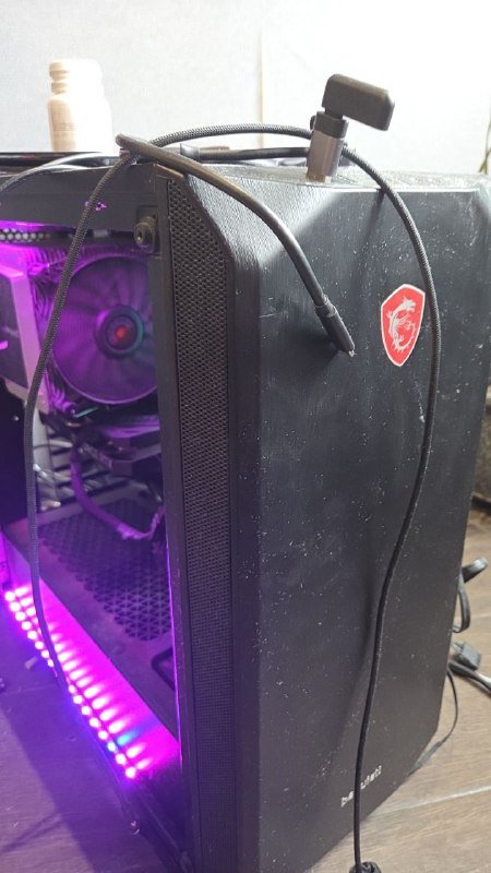 Системный блок MSI ventus 4060ti, мониторы LG 27 inch и BenQ 27 inch 2