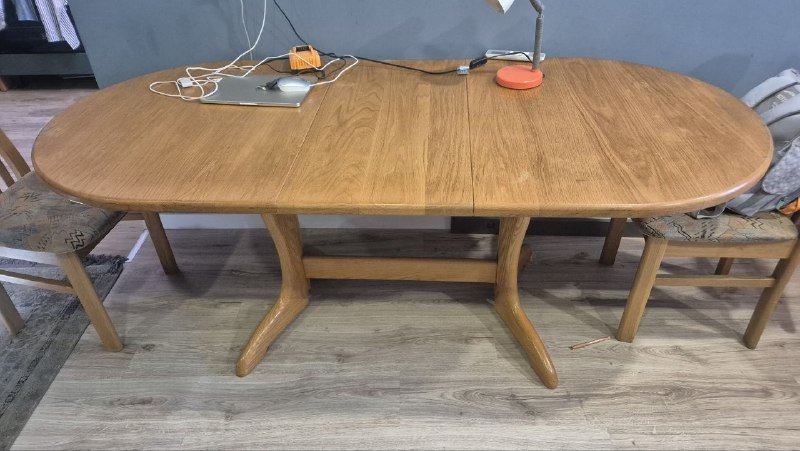 Стол массив, раскладной, 6 стульев 3
