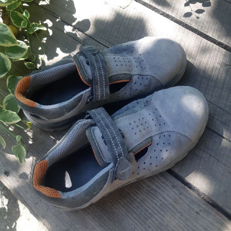 Рабочая обувь с защищенным носком кожа 42 размер