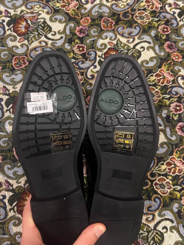 Мужские туфли ALDO из натуральной кожи, размер 40 4