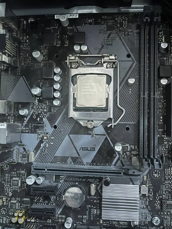 Intel Core i5-8500, ASUS PRIME H310M-K R2.0