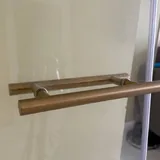 Стеклянная дверь в душевую 2