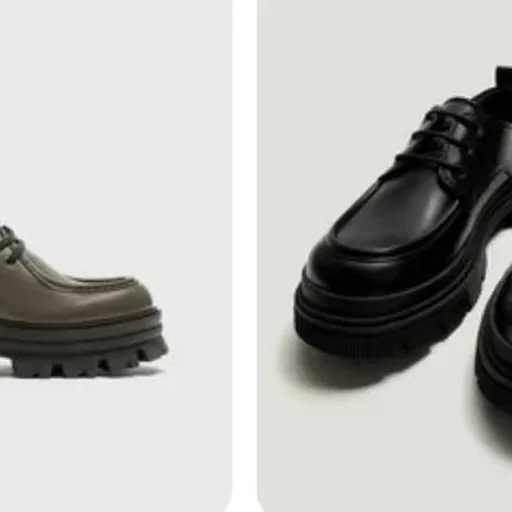 ZARA Chunky Moc Toe мужские туфли