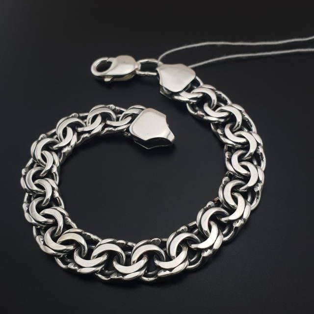Серебряные браслеты и цепи 925 пробы 4