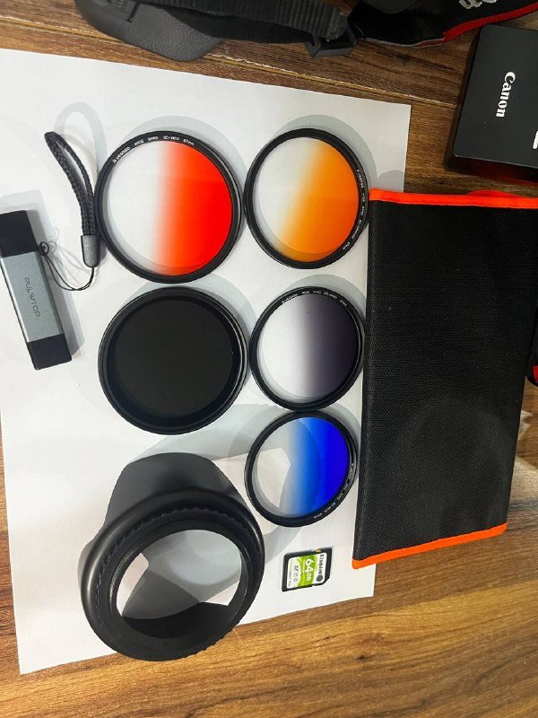 Фотоаппарат Canon EOS 6D Mark II, объектив Sigma 35mm и аксессуары 3