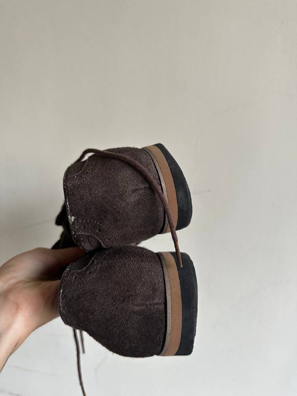 Мужские туфли ARBER замша темно-коричневые размер 42 3