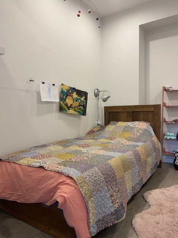 Кровать односпальная с матрасом